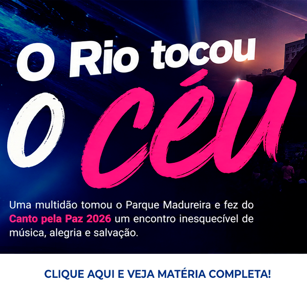 o Rio tocou o céu